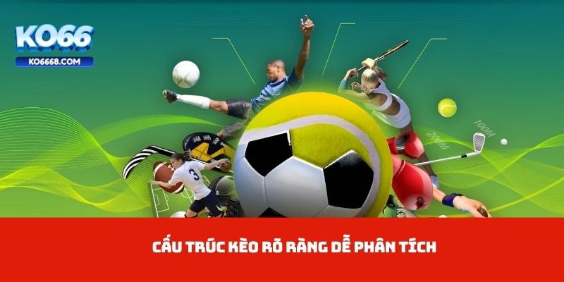 Cấu trúc kèo rõ ràng dễ phân tích 