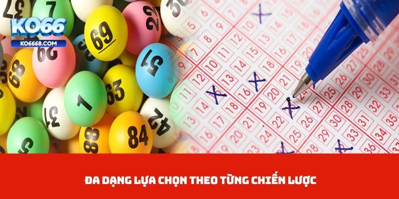 Đa dạng lựa chọn theo từng chiến lược 