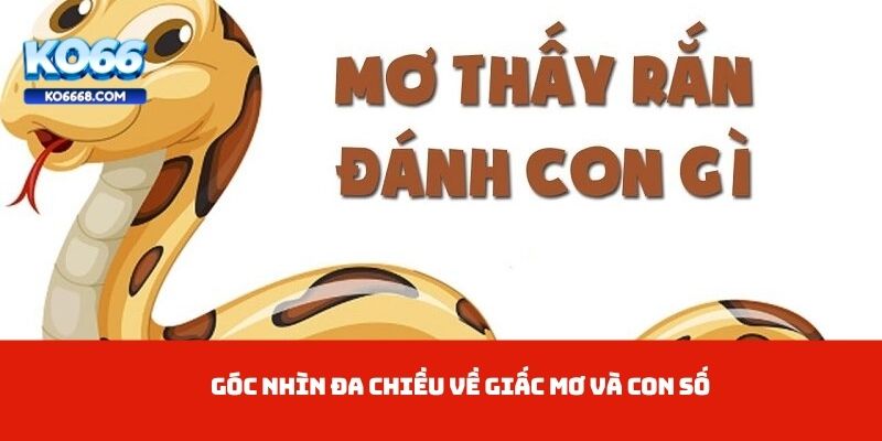 Góc nhìn đa chiều về giấc mơ và con số