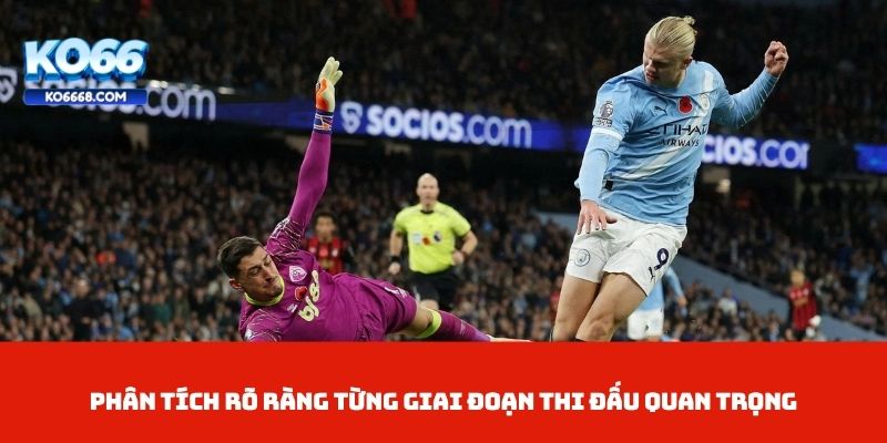Phân tích rõ ràng từng giai đoạn thi đấu quan trọng