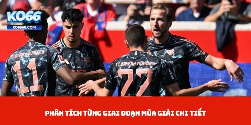 Phân tích từng giai đoạn mùa giải chi tiết