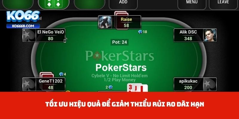 Tối ưu hiệu quả để giảm thiểu rủi ro dài hạn